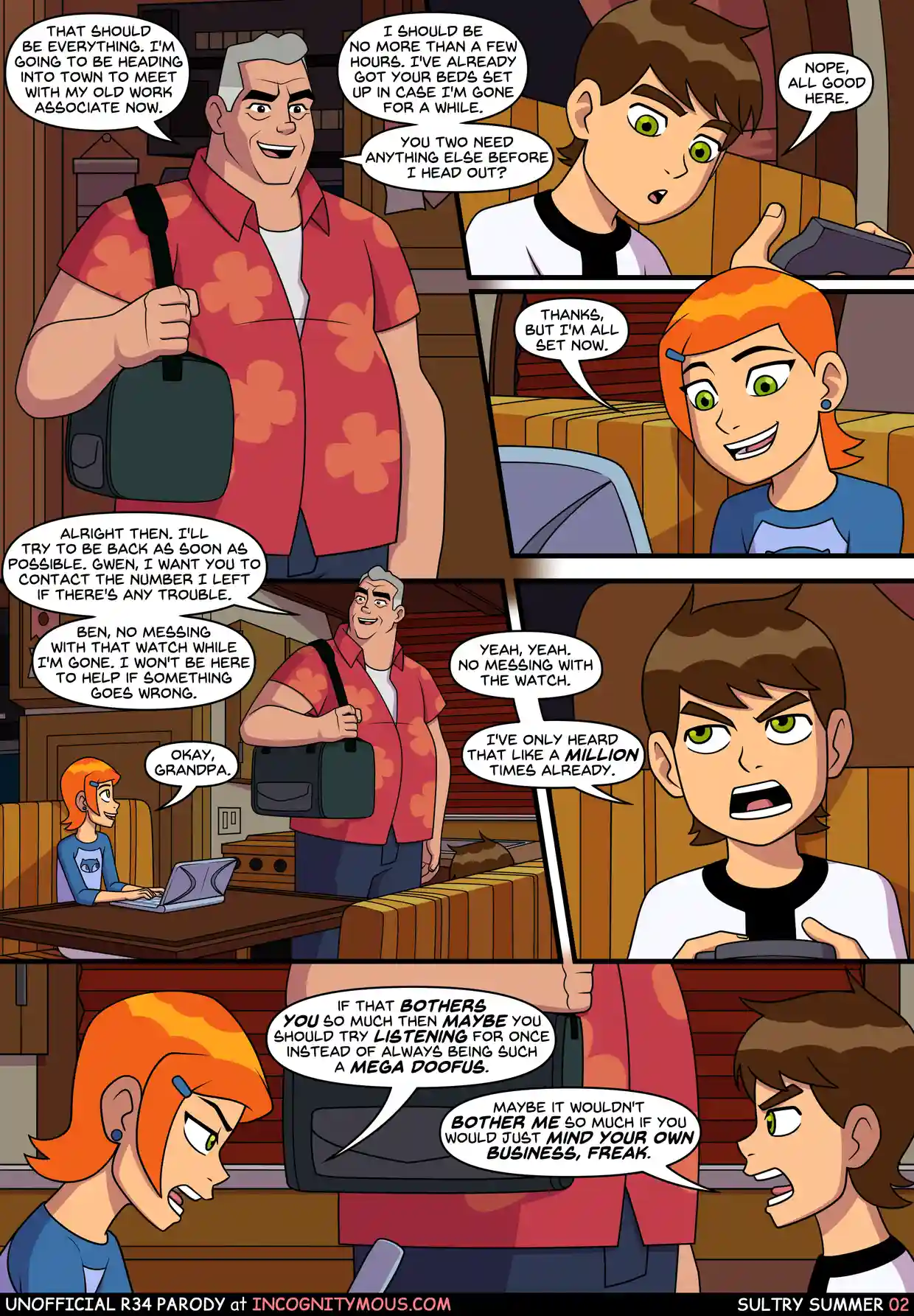 Sultry Summer - Chapter 1 - Ben 10 Cartoon Porn Comic