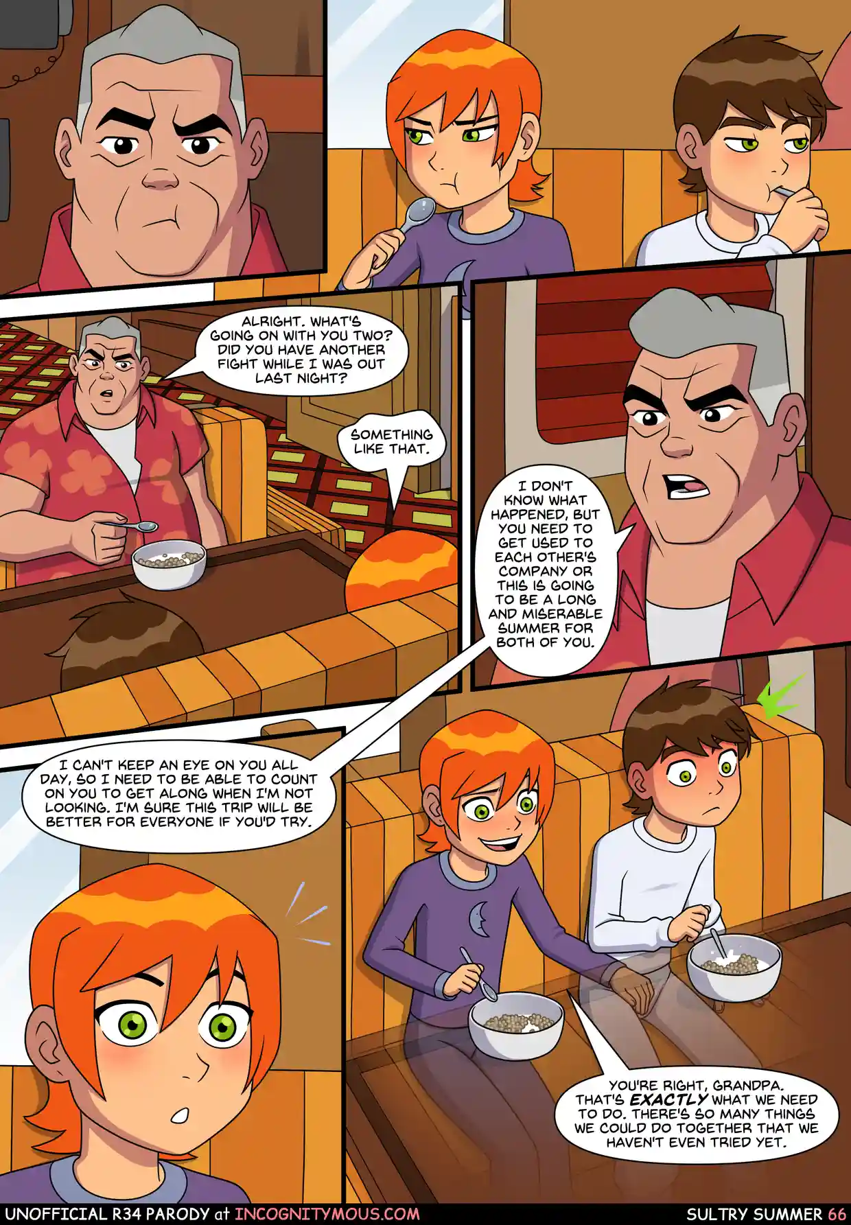 Sultry Summer - Chapter 1 - Ben 10 Cartoon Porn Comic