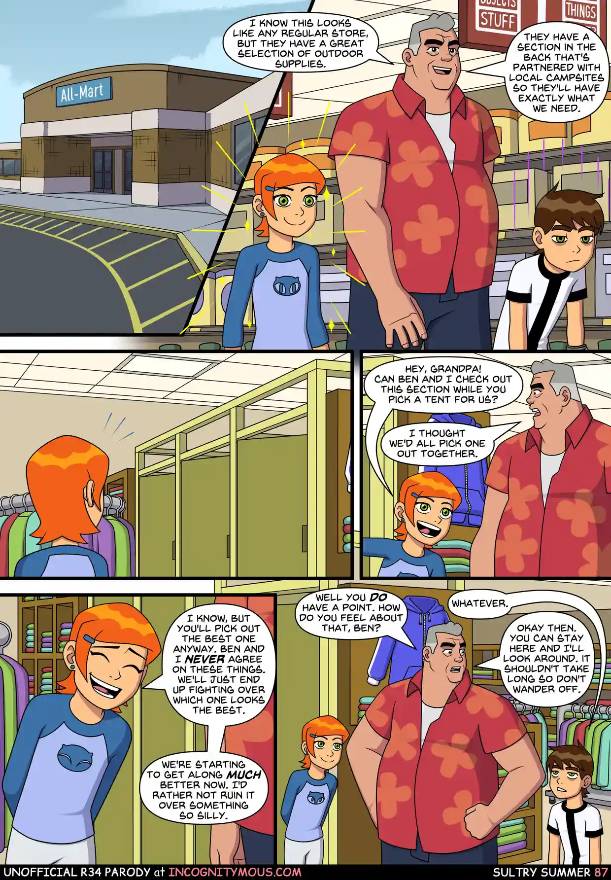 Sultry Summer - Chapter 1 - Ben 10 Cartoon Porn Comic