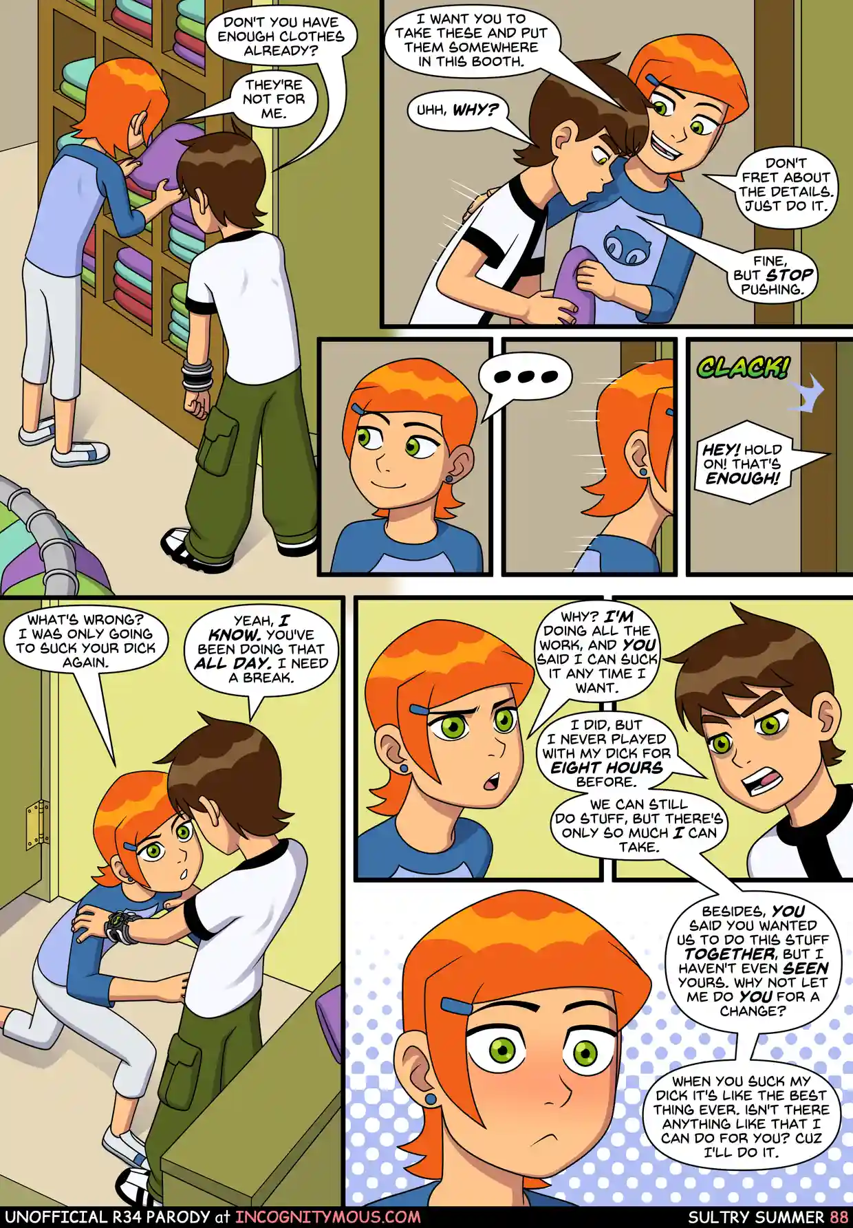 Sultry Summer - Chapter 1 - Ben 10 Cartoon Porn Comic