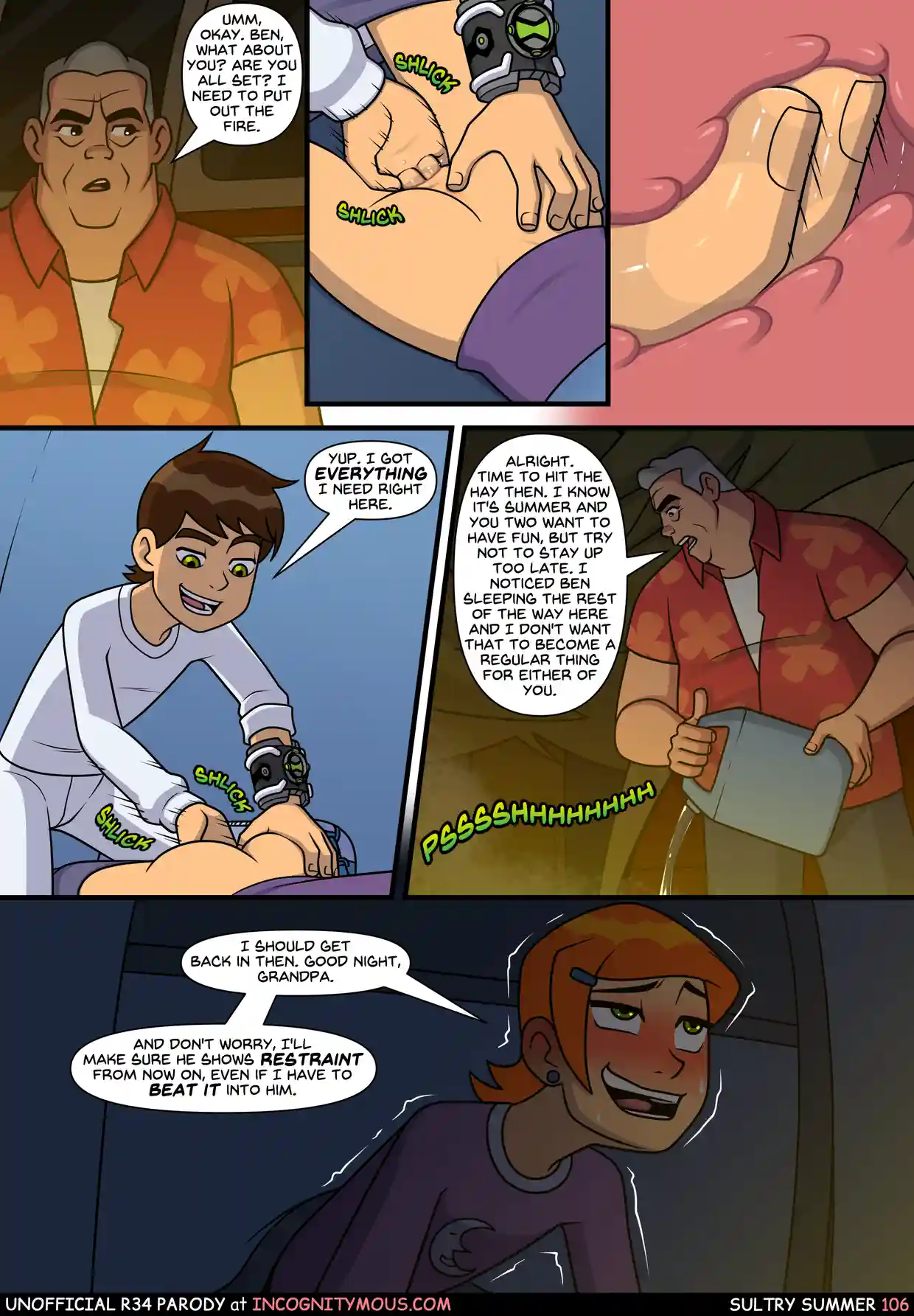 Sultry Summer - Chapter 1 - Ben 10 Cartoon Porn Comic