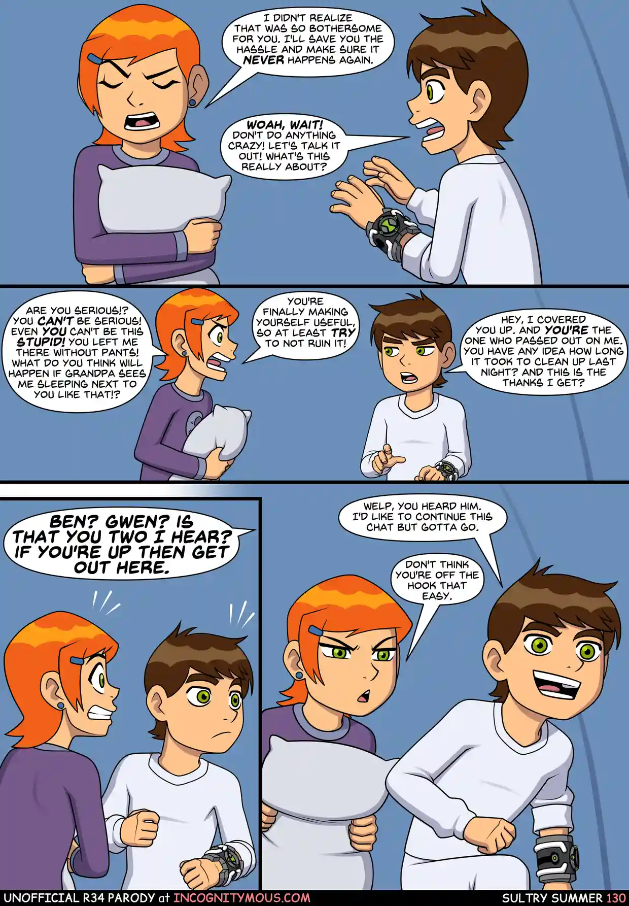 Sultry Summer - Chapter 1 - Ben 10 Cartoon Porn Comic
