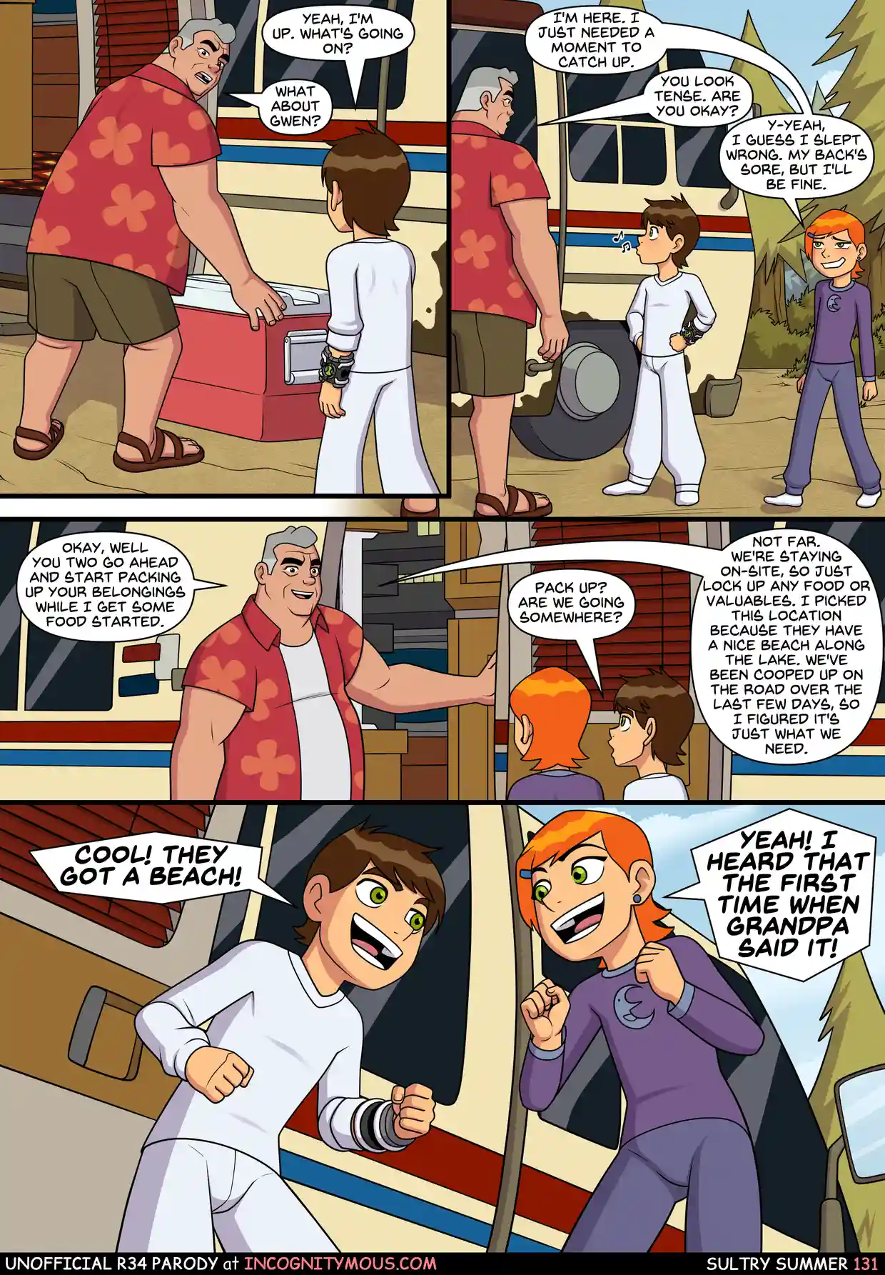 Sultry Summer - Chapter 1 - Ben 10 Cartoon Porn Comic