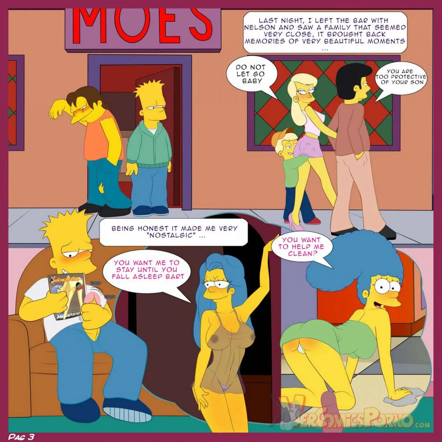 Old Habits - Chapter 1 - The Simpsons Cartoon Porn Comic