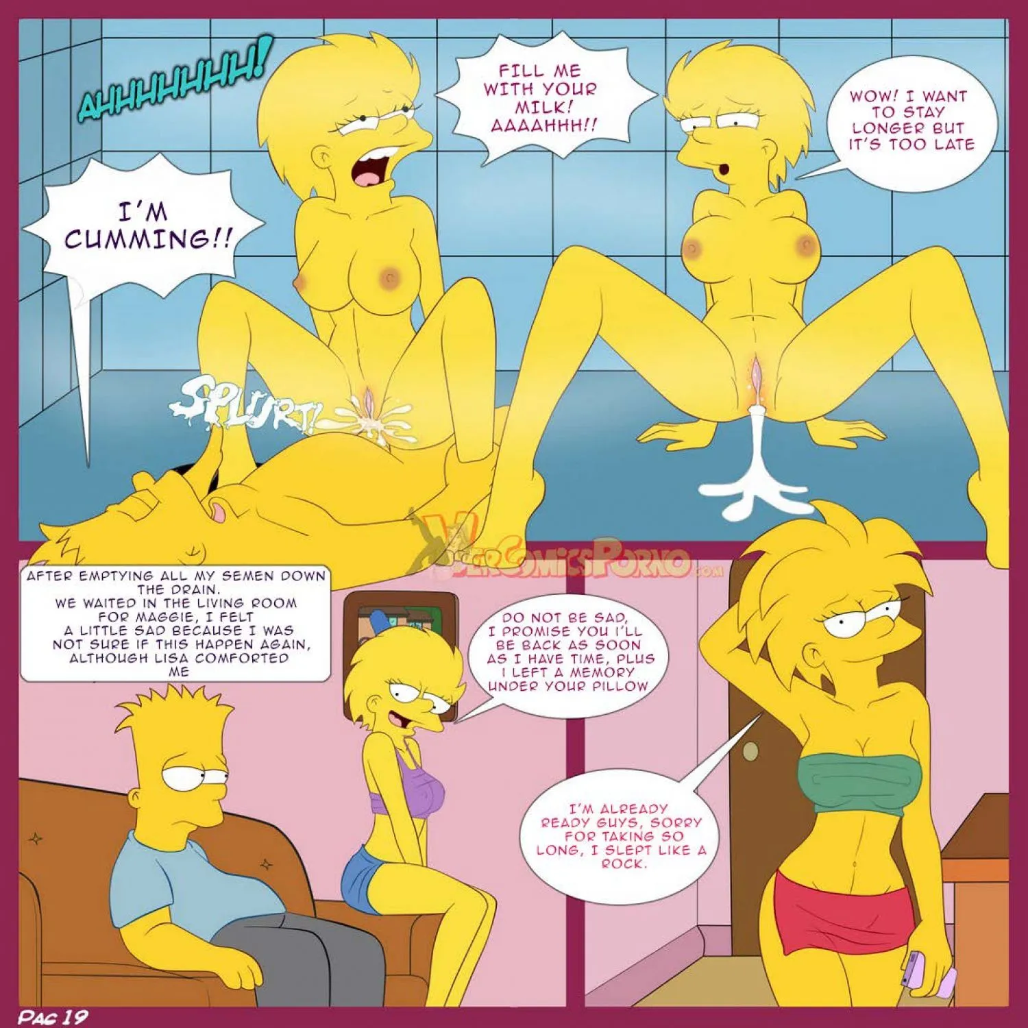 Old Habits - Chapter 1 - The Simpsons Cartoon Porn Comic
